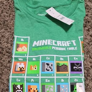 Minecraft t-shirt size XXL